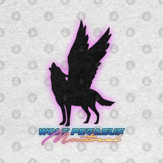 Wolf Pegasus Montreal (Smaller Logo) by Nazdir